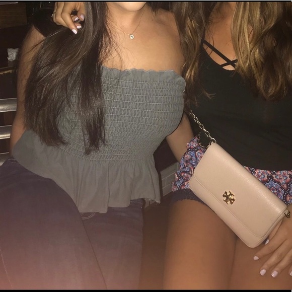 Truly Madly Deeply Peplum Tube Top - Picture 5 of 5